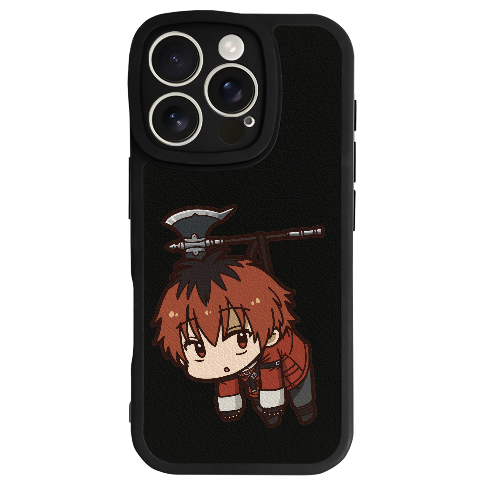 （画像用） 葬送のフリーレン Frieren 【iPhone 16シリーズ対応】シリコンスマホケース（レザー調） 材質：シリコン